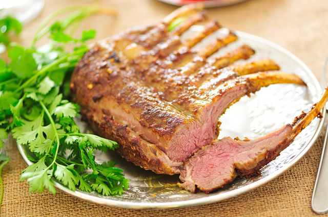 ラム肉のロースト