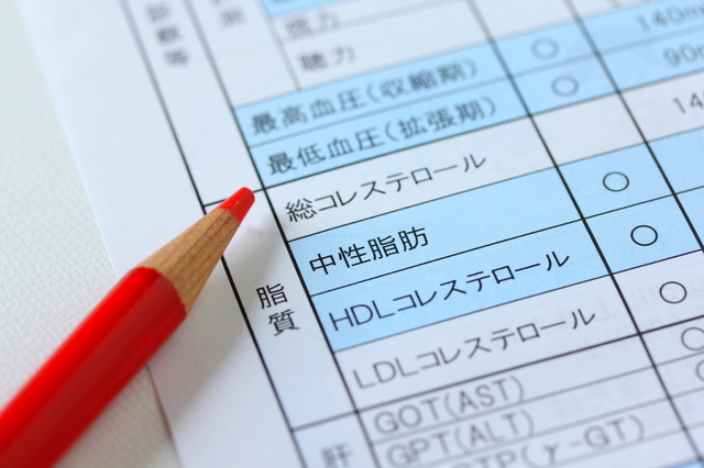 健康診断結果イメージ