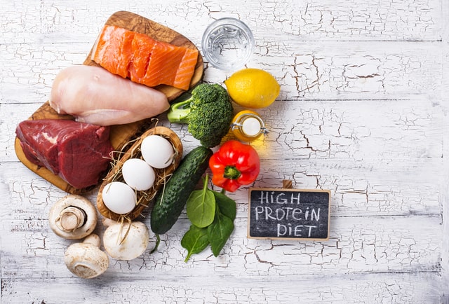 ダイエット中の筋肉維持におすすめのタンパク質量の多い食べ物